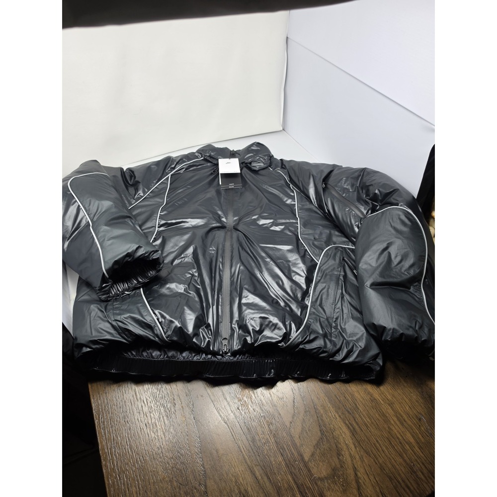 Nike Tech Bubble Jacket Black Anthracite Iron Grey Men's II3869-010 Size SM